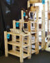 Log Bookshelves