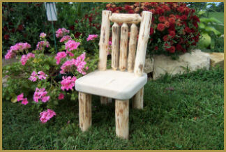 Log Child's Chair