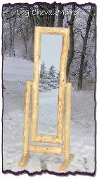 Log Dressing Mirror: Clean-peel