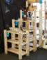 Log Bookshelves