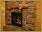 Custom Log Mantels