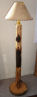 Log Slab Floor Lamp