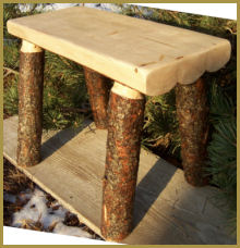 Grizzly Bench: Bark