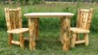 Log Child's Table & Chairs