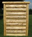 4-Drawer Chest: Half-Log Drawers