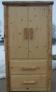 Grizzly Armoire: Pine Front
