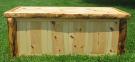 Hope Chest with Aspen Log Trim