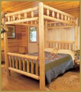Kodiak Canopy Bed: Clean-peel