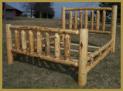 Kodiak Bed: shown without mattresses or wood plugs