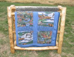 Lost Creek Quilt Rack: holds 3-5